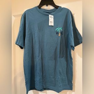 Vans t-shirt, boys, size large, dark blue, NWT